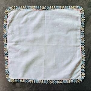 Vintage Embroidered Handkerchief